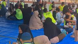 Fasilitasi Buka Puasa Bersama, Warga Binaan Lapas Pekanbaru Lepas Rindu dengan Keluarga