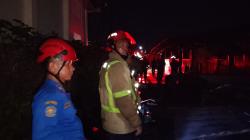 Kebakaran Landa Asrama Polisi, 5 Rumah Ludes