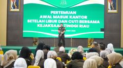 Ini Pesan Kajati Riau ke Seluruh Pegawai Usai Libur Lebaran