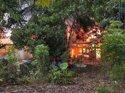 8 Rumah Kontrakan Ludes Terbakar, Rugi Puluhan Juta