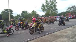 163 Pebalap Ngetrek Adu Kencang di Ajang AHDC 2026 Regional Riau