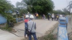 Jembatan Amblas di Jalan Nelayan, Pemko Pekanbaru Koordinasi BWSS Lakukan Perbaikan